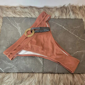 Boohoo High Rise Bikini  Bottom